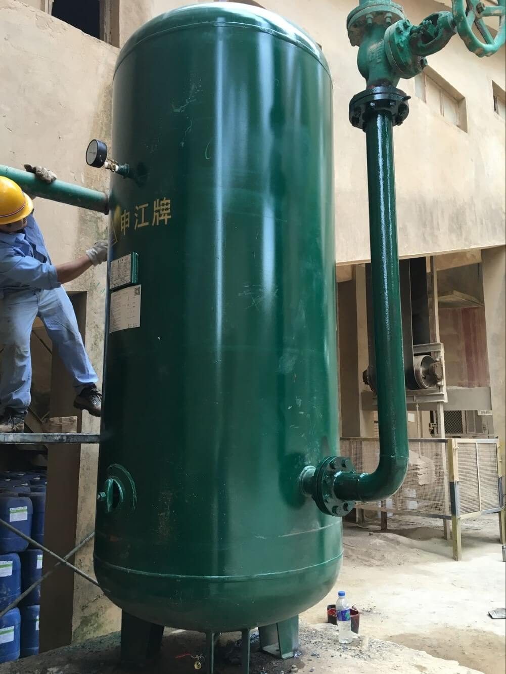 芜湖市水务改造安装现场